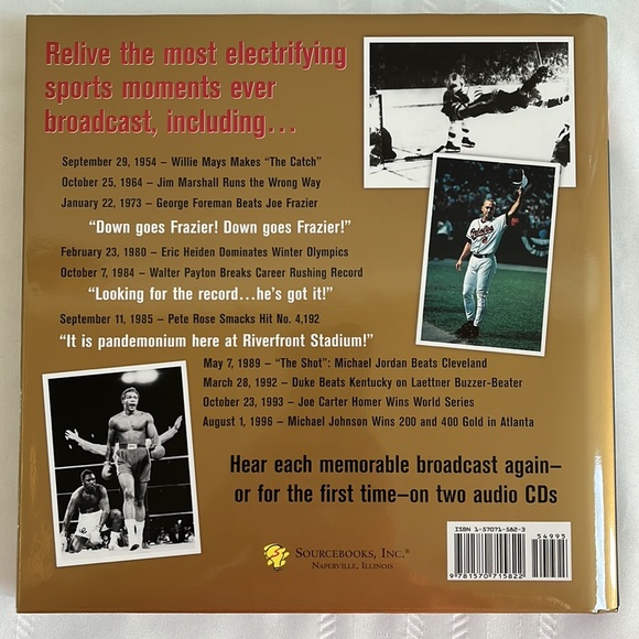 And The Fans Roared BOOK with 2 Audio CDs (unopened) - Picture 6 of 9
